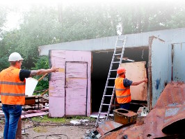 Демонтаж гаража Орехово-Зуево