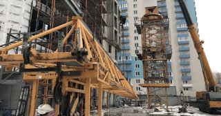 Демонтаж башенного крана в Орехово-Зуево - услуги по демонтажу от Сварной-Рхв от 1524 руб.