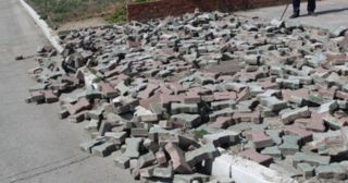 Демонтаж тротуарной плитки Орехово-Зуево, цена от 2895 руб.